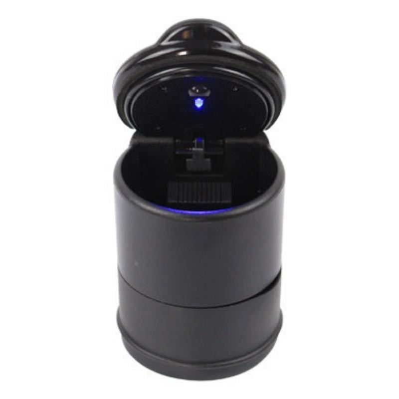 力品汽车烟灰缸4S店烟灰缸 车载烟灰缸带灯烟灰缸汽车用品定