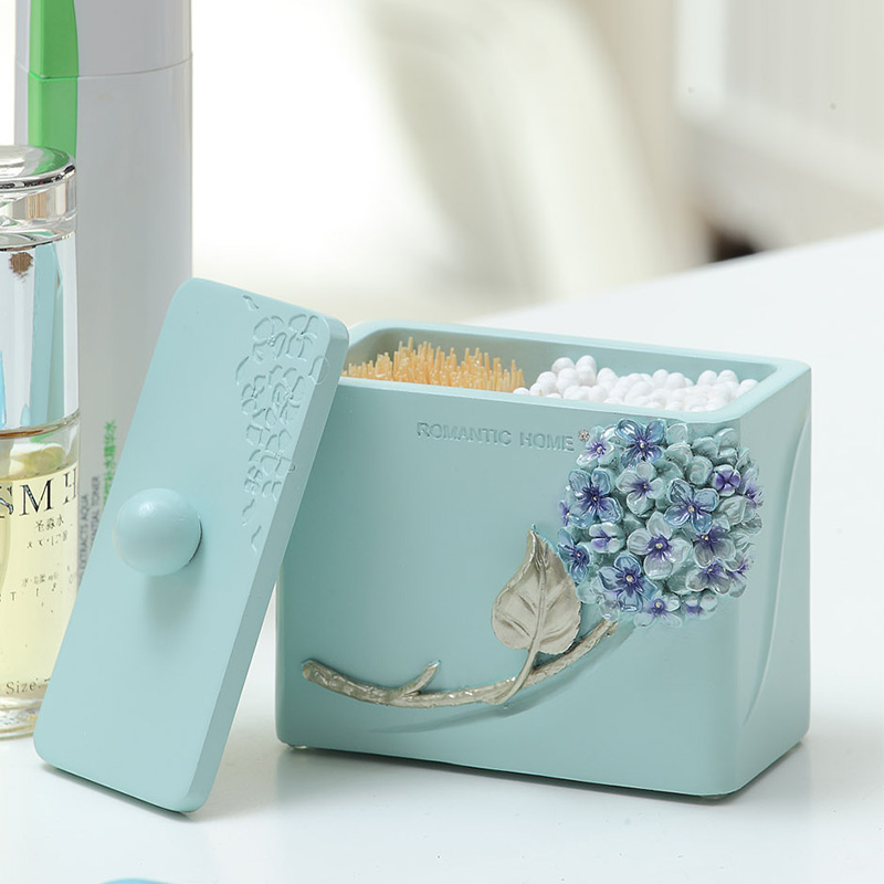 紫阳牙签盒个性创意客厅家用棉签A收纳盒带盖牙签收纳盒棉签盒桌