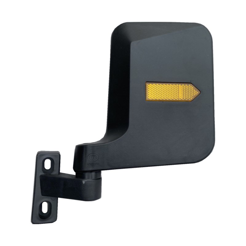 电动三轮车后视镜全封闭载客高清反光镜大视野四轮车凸面透镜通用