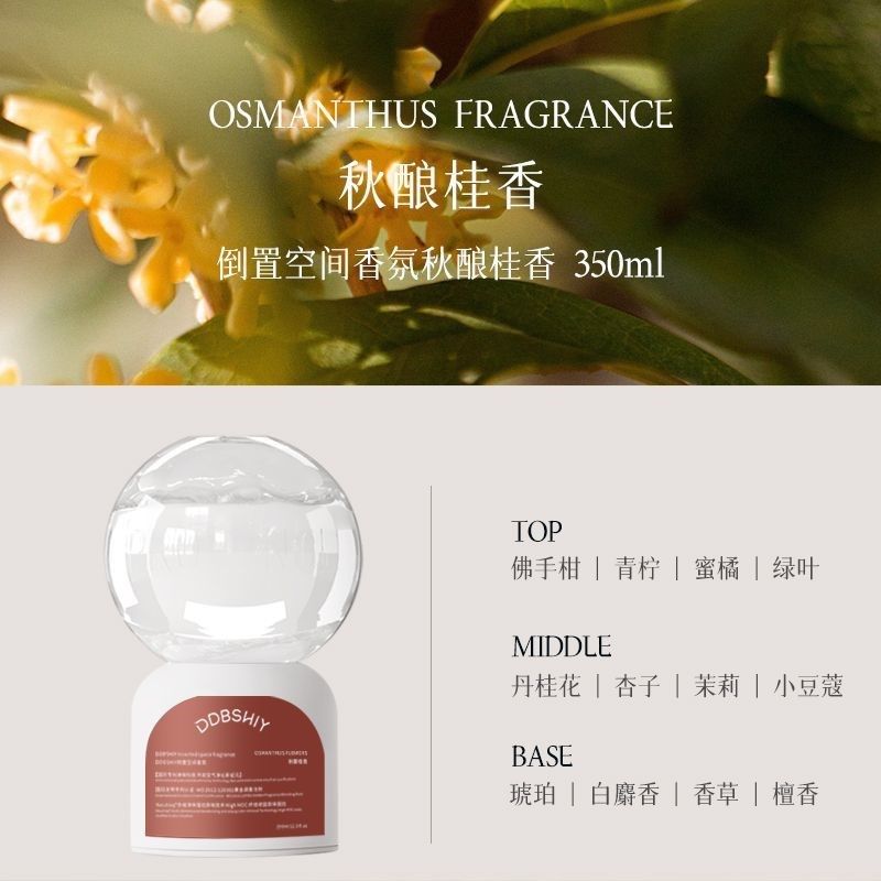 倒置香芬卧室内家用车载衣柜空气清新扩香厕所除臭香薰房间专用