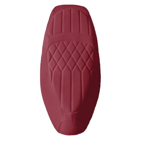 适用于 于洲本田S125G机车菱形皮革座垫套加厚海绵减震