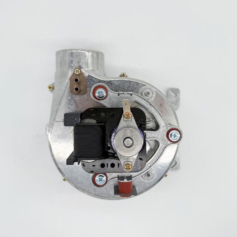 壁挂炉风机静音采暖炉专用颗粒炉排烟电机配件 35W48W56w左出风口