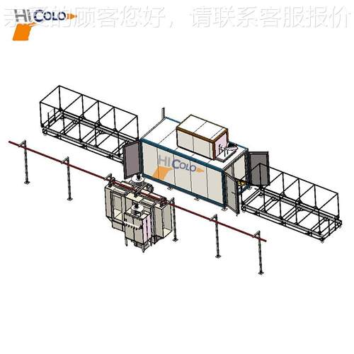 定制静2电末喷涂生产CL-M0粉手动末涂装喷涂线 静粉电-M02喷塑设