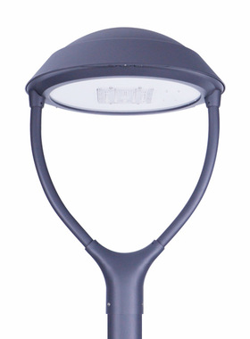 ZOLAI洲来-一体压铸双撑杆 500圆直径60w 100wled庭院灯头