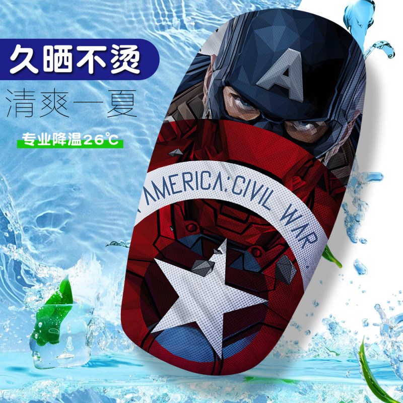 漫威系列电动车座垫散热网四季通C用电动车座垫套电动车座垫座套