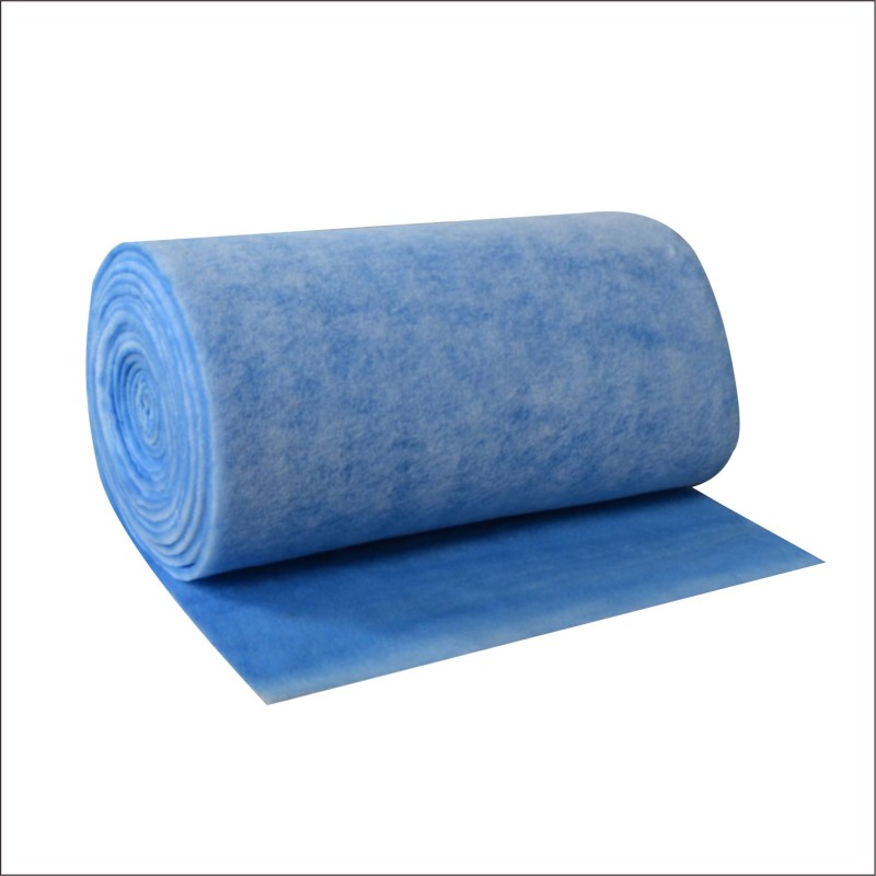 现货速发蓝白棉烤喷漆房风口棉防尘除尘空气过滤棉网阻燃防火G4级