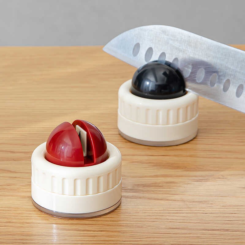 圆球吸盘磨刀石家用厨房磨菜刀剪刀工具神器新款快速磨刀器