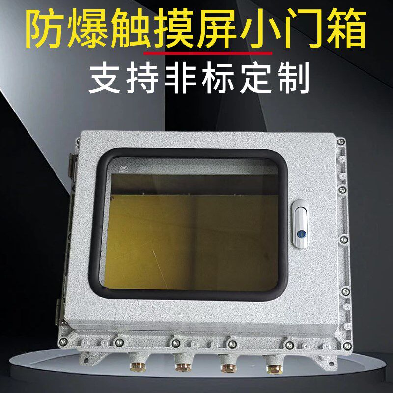 防爆仪表控制箱触摸屏配电箱玻璃可视窗观察电表箱开关按钮接线箱