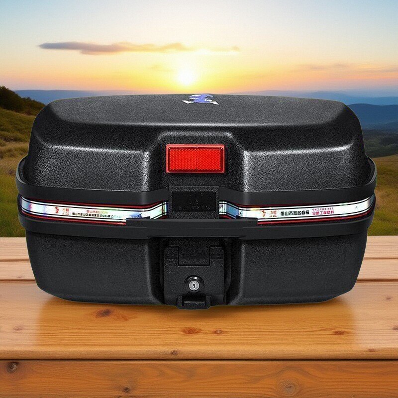 通用电动车后备箱大容量电瓶车踏板车储物工具箱子超大尾箱