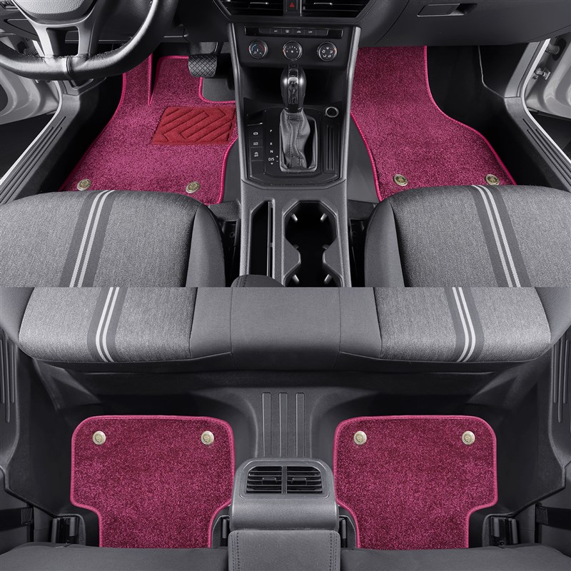 适用一汽大众脚垫全包围2023款新汽车内装饰用品PE地垫