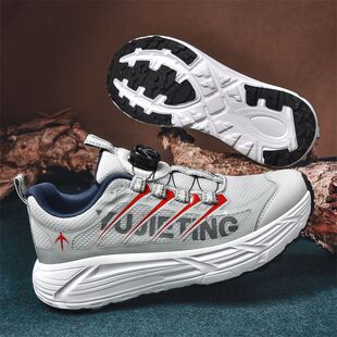 夏季新款雨杰蜓减震跑步鞋男女轻便超轻网面透气运动鞋爆米花软底