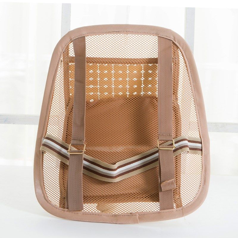 竹片坐垫靠垫一体夏季透气凉席椅子汽车坐垫护腰靠办公室久坐椅垫,居家布艺,腰靠垫,淘宝优惠券,粉丝福利购,淘宝优惠卷