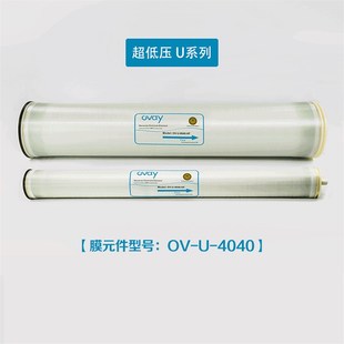 反渗透膜4040纯水处理设备工业8040膜脱盐ro膜通用汇通陶氏纳滤膜