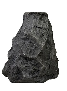 定制玻璃钢仿真石摆件桌子腿桌脚中式轻奢实木大理石创意底座支撑