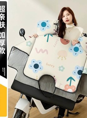 绿驹小保鸟电动挡风被车四X0805120季通用加厚防水防寒摩托卡挡防