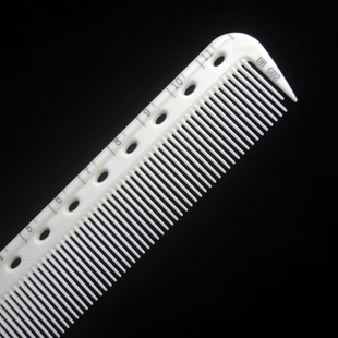 理发店专业美发分针带刻度尺寸尖尾梳子新娘盘发扎发分缝造型挑梳