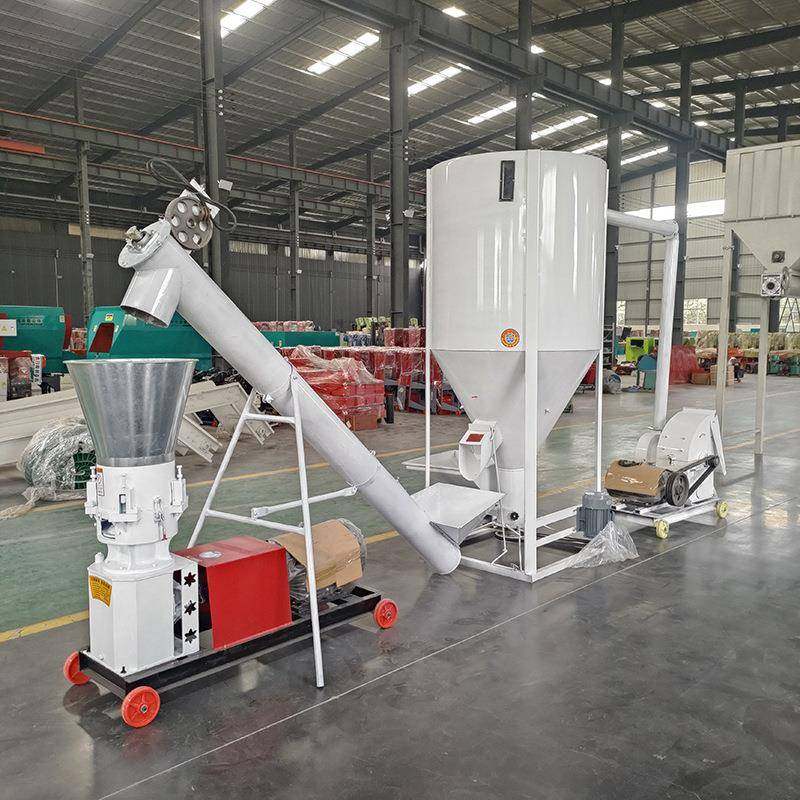 饲料颗粒机干湿两用造粒机牛羊鸡鸭鱼饲料制粒机饲料颗粒机械厂