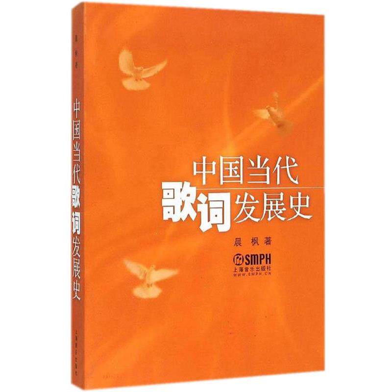 【正版书】 中国当代歌词发展史 晨枫 著 上海音乐出版社