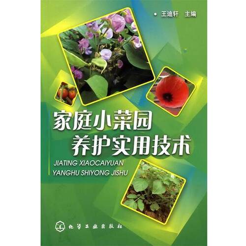 【正版书】 家庭小菜园养护实用技术 王迪轩　主编 化学工业出版社
