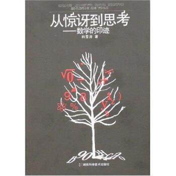 【正版书】 从惊讶到思考:数学的印迹 韩雪涛 著 湖南科学技术出版社