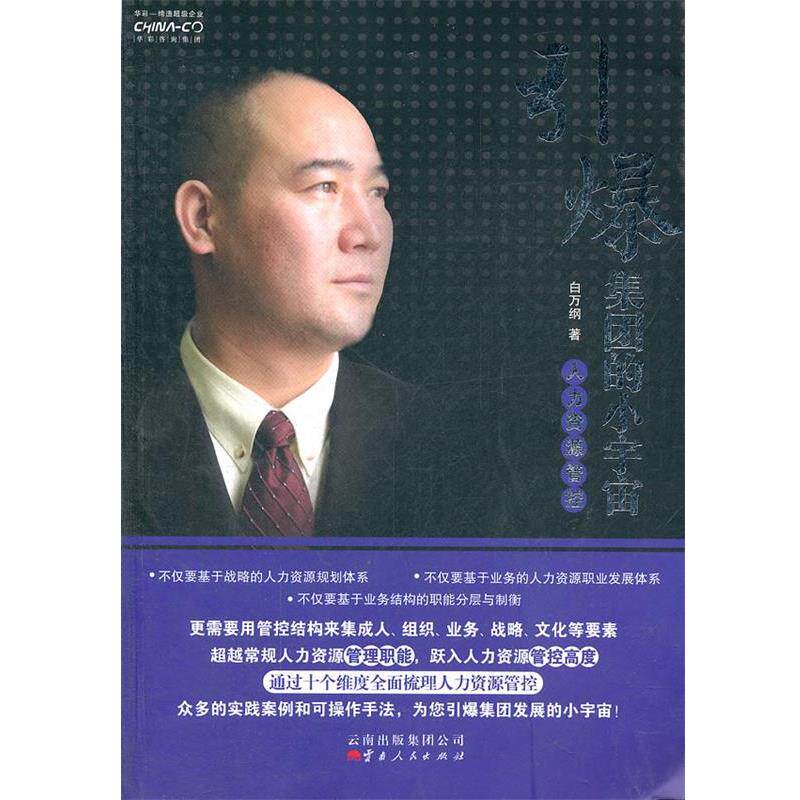 【正版书】 引爆集团的小宇宙 : 人力资源管控 白万纲 著 云南人民出版社