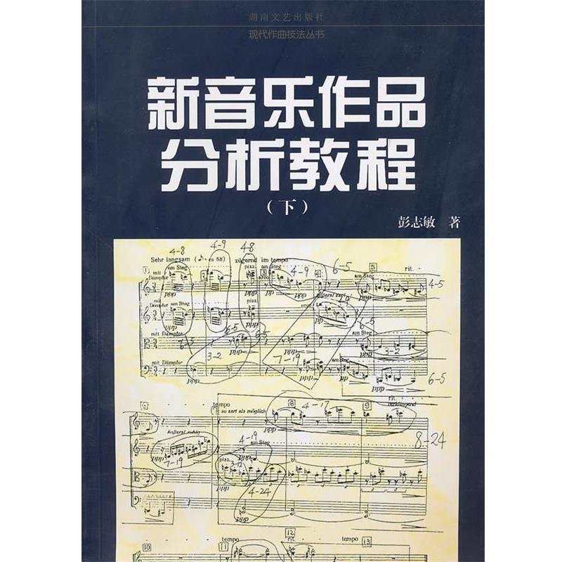 【正版书】 新音乐作品分析教程 彭志敏　著 湖南文艺出版社