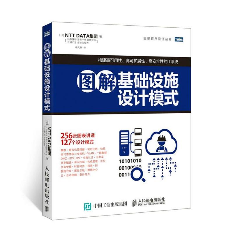 【正版书】 图解基础设施设计模式 [日]NTT DATA集团,杉原健郎,吉田一幸,岩崎贤治,三 人民邮电出版社