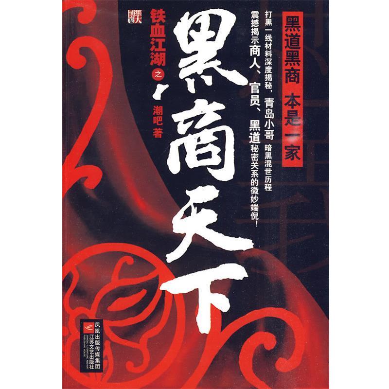 【正版书】 铁血江湖之黑商天下--打黑一线材料深度揭秘,震撼揭示官、商、黑道相互勾结的真相! 潮吧 江苏文艺出版社