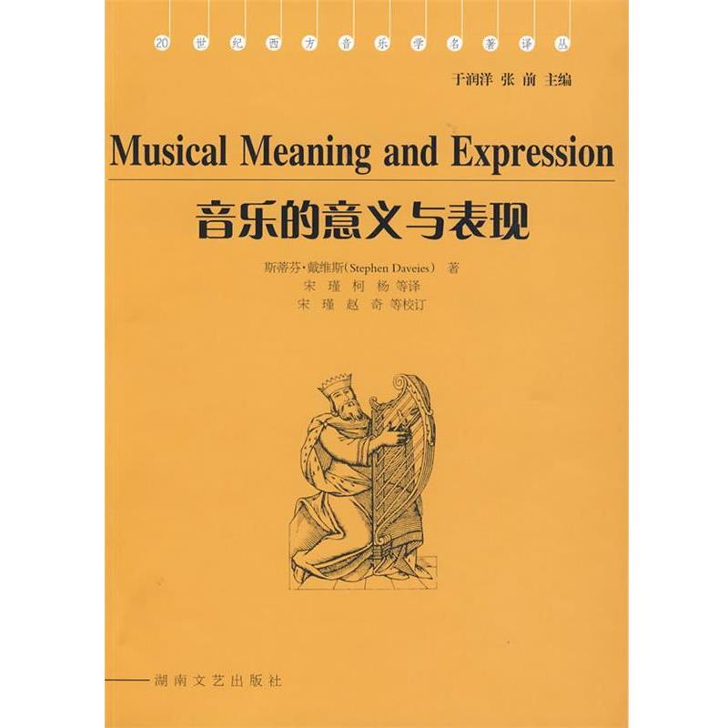 【正版书】音乐的意义与表现(美)戴维斯著,宋瑾,柯杨等译湖南文艺出版社