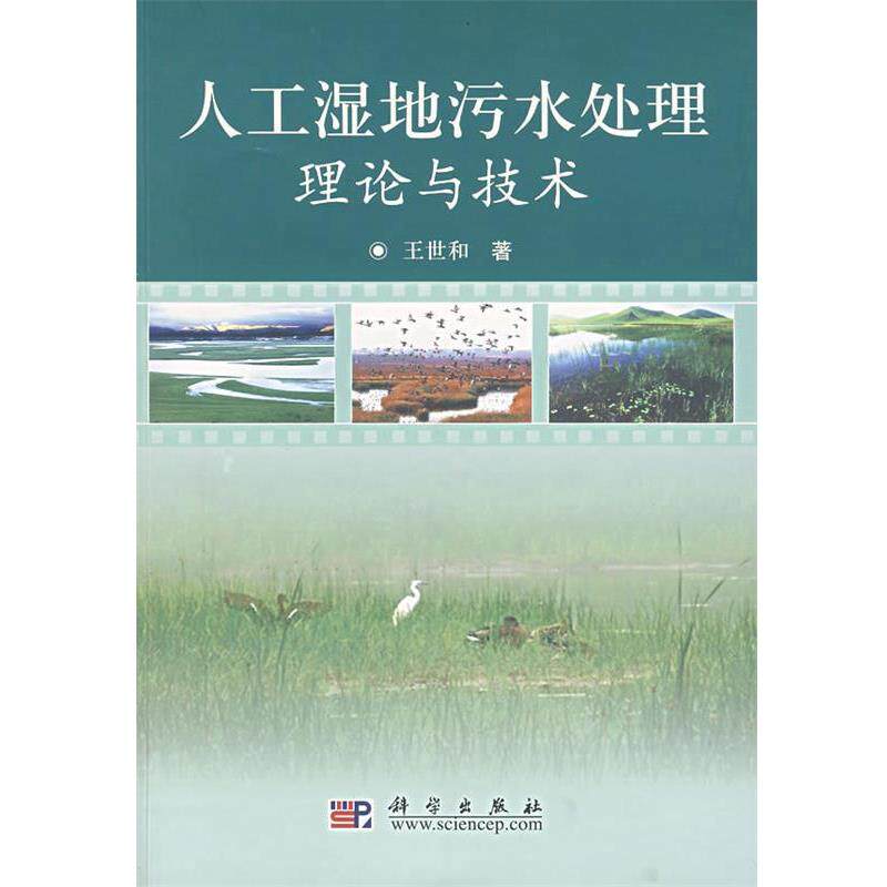 【正版书】 人工湿地污水处理理论与技术 王世和 著 科学出版社