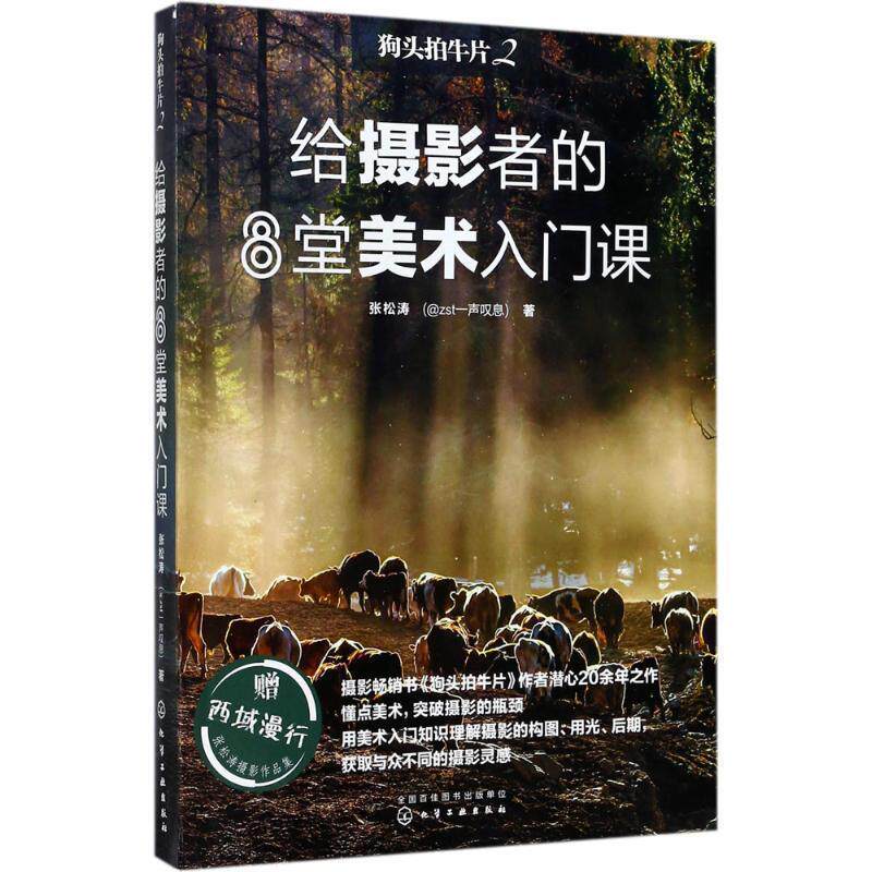 【正版书】 狗头拍牛片2 给摄影者的8堂美术入门课 张松涛 著 化学工业出版社