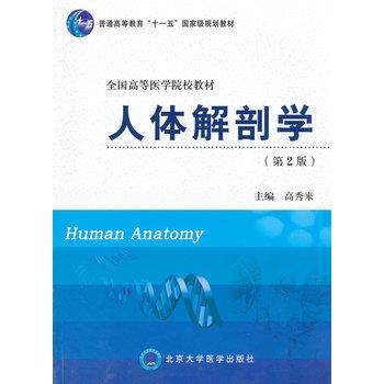 【正版书】 人体解剖学 高秀来 北京大学医学出版社