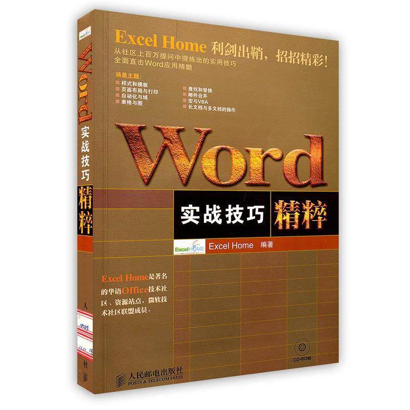 【正版书】 WORB实战技巧精粹 Excel Home 人民邮电出版社