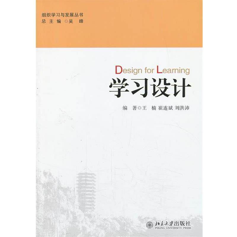 【正版书】 学习设计 王楠,崔连斌,刘洪沛 编著 北京大学出版社