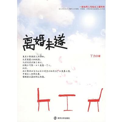 【正版书】 离婚未遂 丁力 著 南京大学出版社