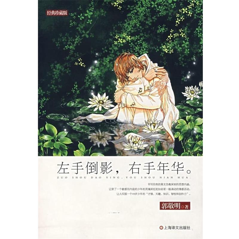 【正版书】 左手倒影 右手年华 郭敬明 著 上海译文出版社