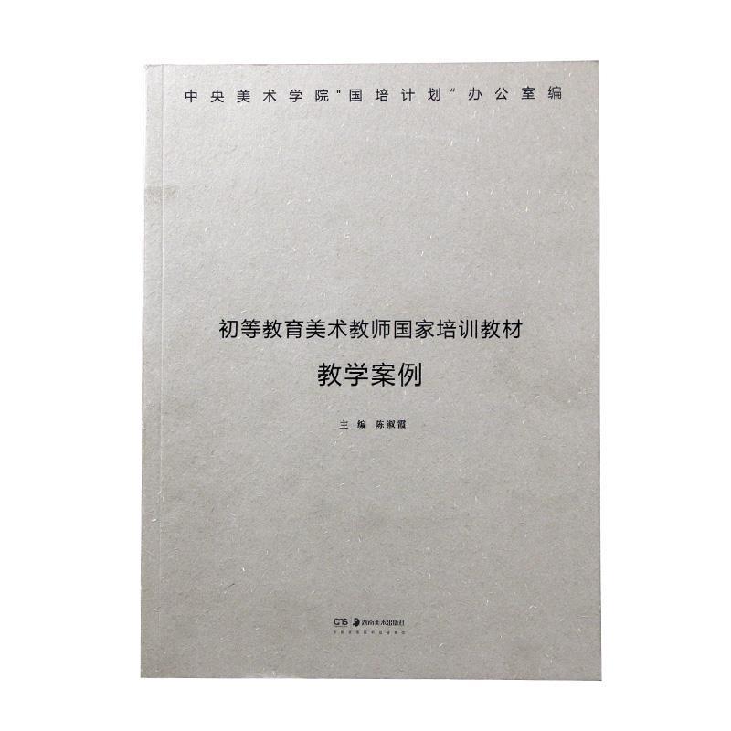 【正版书】 初等教育美术教师国家培训教材教学案例 陈淑霞 湖南美术出版社
