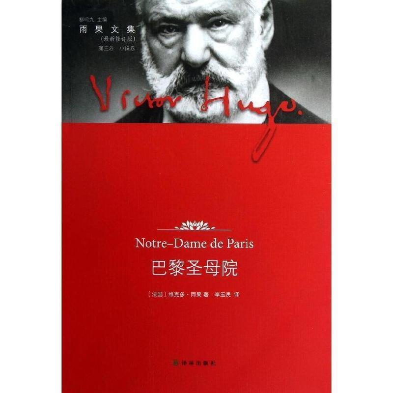 【正版书】 雨果文集:巴黎圣母院 [法] 维克多·雨果（Hugo V.） 著,李玉民 译 译林出版社