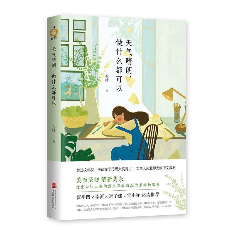 【正版书】 天气晴朗,做什么都可以 乔叶 著 北京联合出版公司出版社