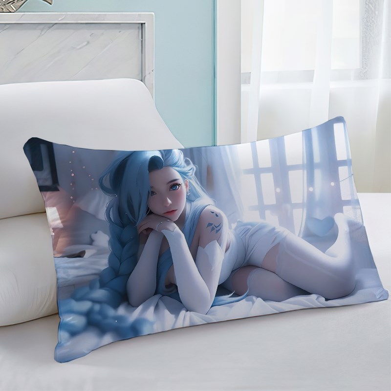 金克斯禁欲48x74单人枕套学w生宿舍40X60双面印花家用双人枕可定