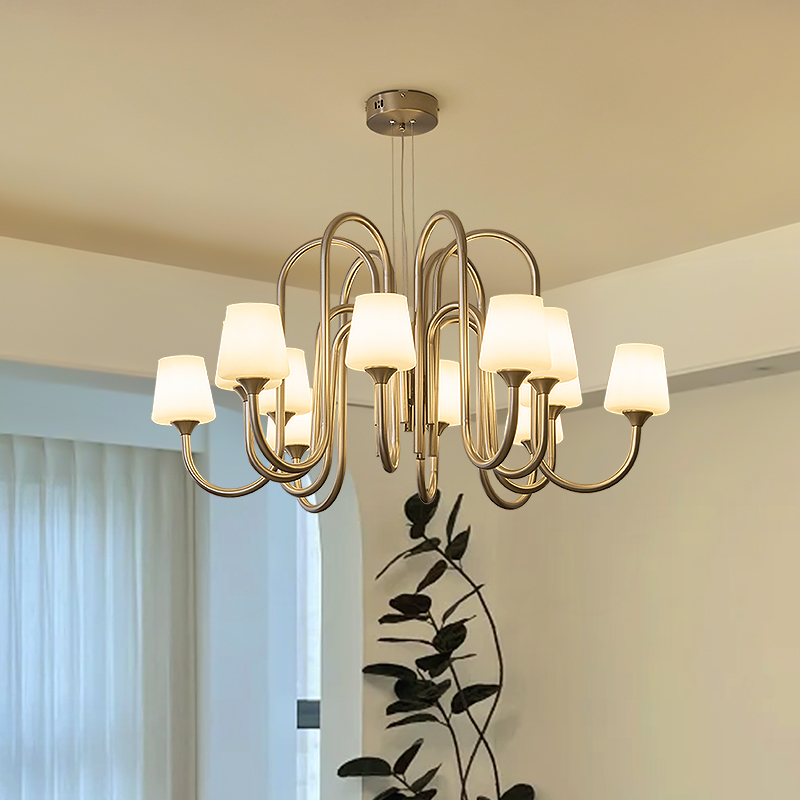 丹麦HAY Apollo Chandelier中古设计师别墅挑空客厅餐厅楼梯吊灯