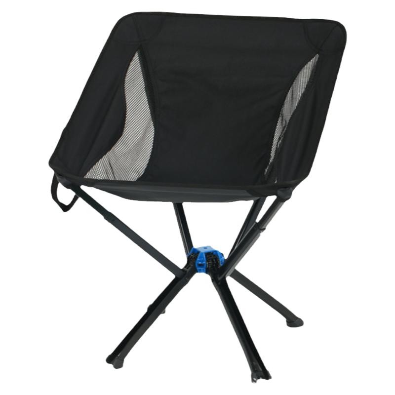 户外可携式折叠椅子露营月亮椅野餐小凳子超轻量化轻便钓椅升降脚