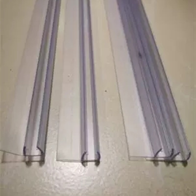 玻璃门密封条门缝防风档条h型无框阳台门窗户浴室淋浴房防水胶条