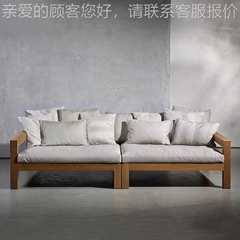 院户厂家外墅沙发庭别休闲花园户外家125具咖啡厅柚木藤编沙发组,住宅家具,户外沙发,淘宝优惠券,粉丝福利购,淘宝优惠卷