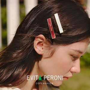 丹麦Evita Peroni/依慧达2025新款女发夹边夹侧边小众刘海夹前额