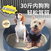 狗厕所大型小型中型宠物专用狗砂盆防踩屎防尿溅易清洗狗便便便盆
