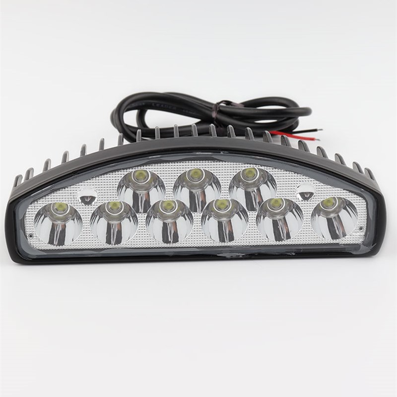 电动车灯超亮 强光摩托车灯 前大灯LED12V80V外置灯改装灯小月牙