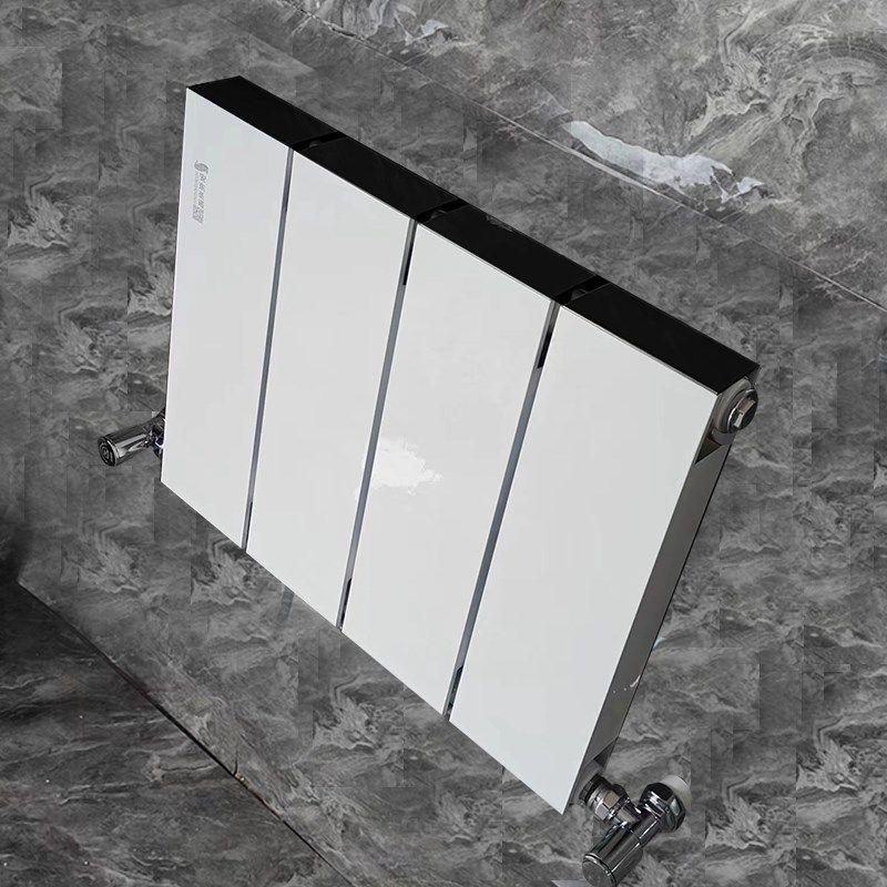 暖气片家用明装水暖立式铜铝复合散热片双水道壁挂式天然气暖气