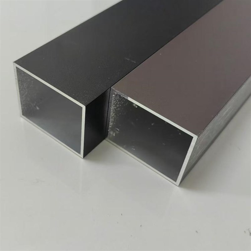 铝合金方管40X50X2加厚铝管黑色 白色 灰色 咖啡色矩形管