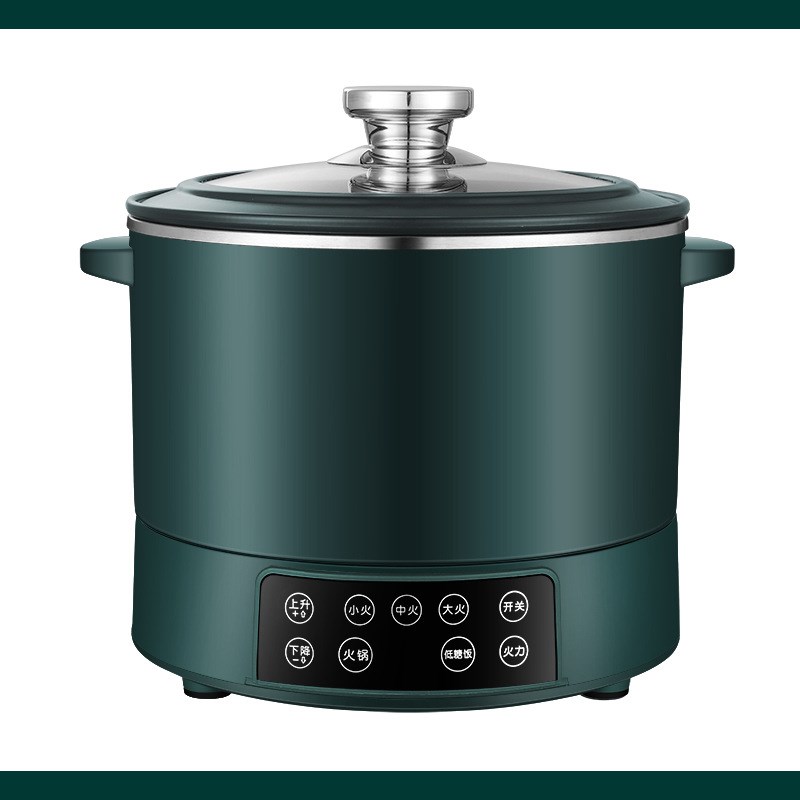 110V出口台湾电器大功率升降火锅不锈钢家用智能电火锅厨房小家电